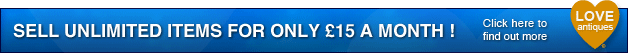 Sell unlimited items for only &pound;15 a month!! No hidden fees and no commission.  Click here to find out more!