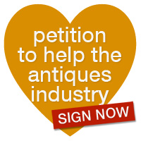 Support the Antiques Industry - sign the petition for increased Government support!