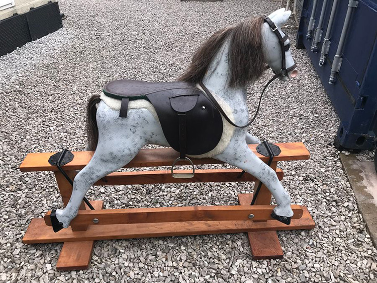 One lovely children’s gift that is practically synonymous with Christmas is that of the rocking horse