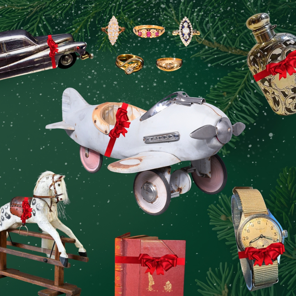 Be inspired for your Christmas gifts this year with Antiques.co.uk