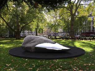 Iain Michael Brunt is delighted to be able to show this work from July 2016 in Berkeley Square, London: The Lost Fragment (a prosthetic fallacy) by Based Upon. 