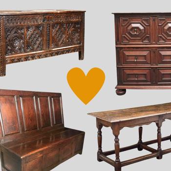 The many reasons to love antique 17th Century English furniture
